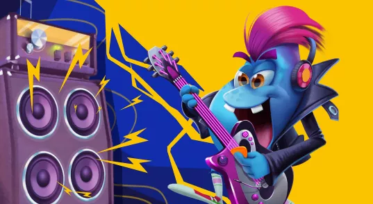 MrPancho eroe blu con esplosione